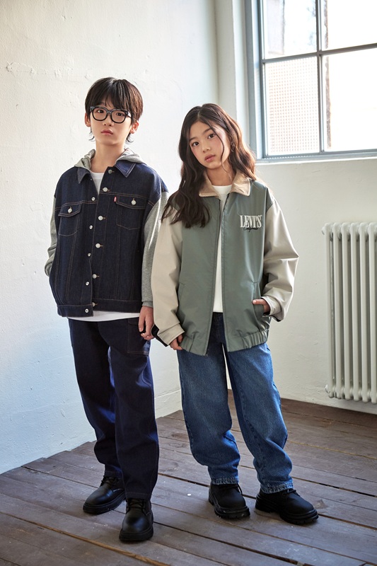 리바이스 키즈 2026 S/S look 1