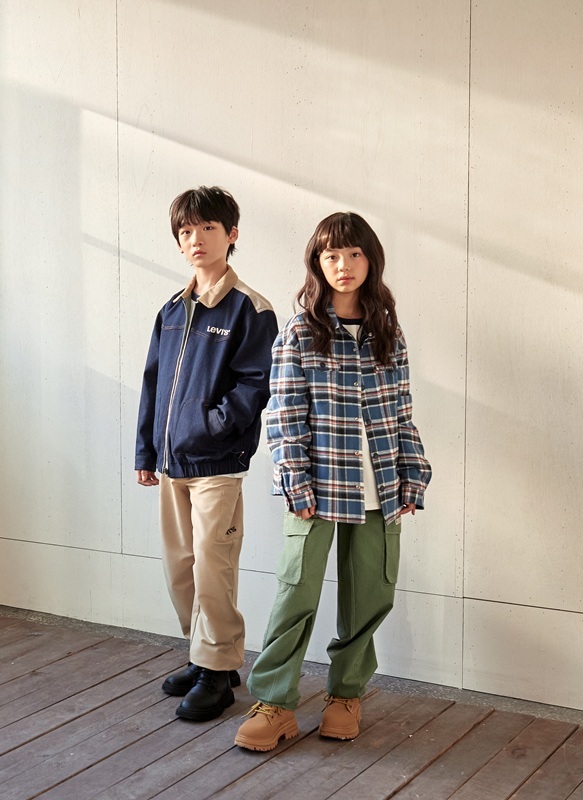 리바이스 키즈 2026 S/S look 2