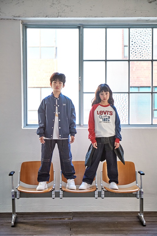 리바이스 키즈 2026 S/S look 3
