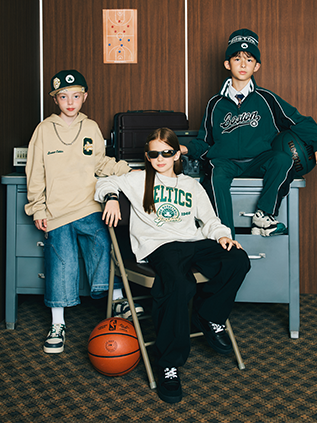NBA KIDS 2025 F/W look 1