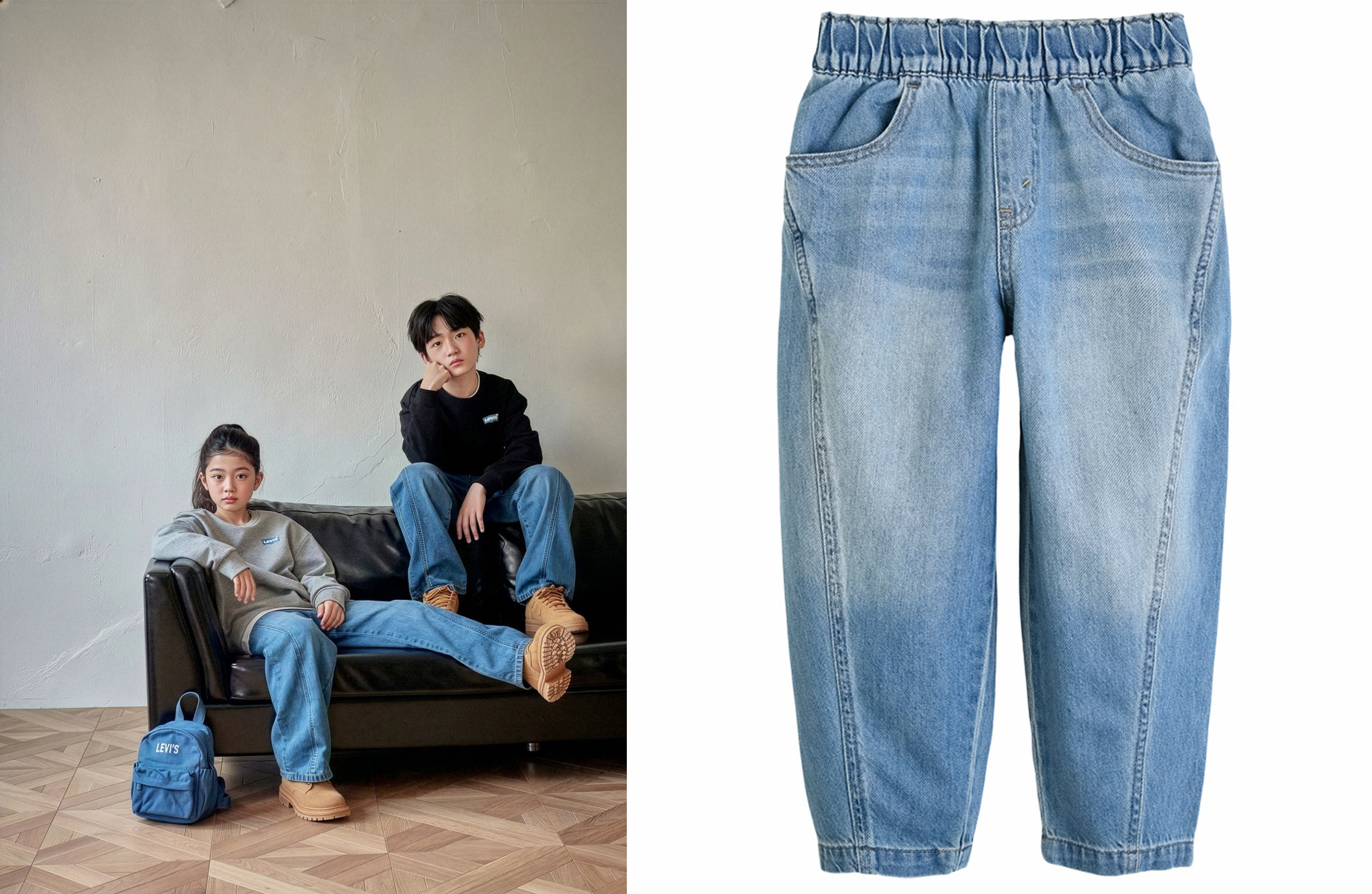 Levi's Kids 360 Banana Pants image